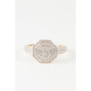 Bague "Romance" Diamants 0,22/123 - Or Jaune 375/1000