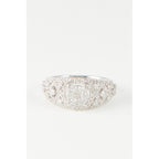 “Poema” ring D0,87/129 - 375/1000 white gold