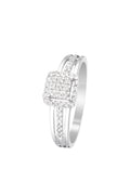 Bague "Carré Lumineux" D0,21/41