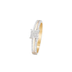 "My Happiness" Ring, Diamonds 0.15/65 - 375/1000 Yellow Gold
