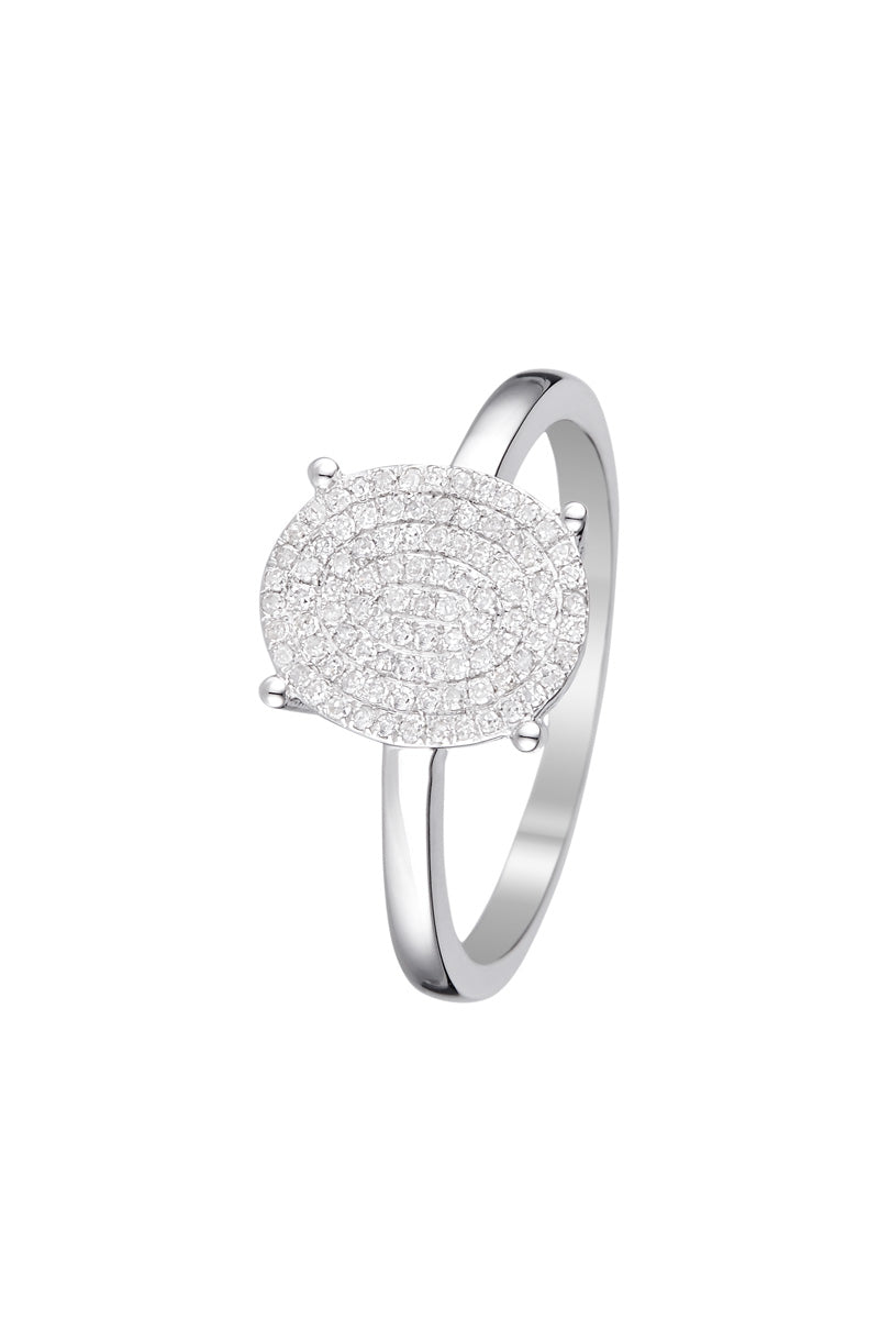 Bague "Sublissime" Diamants 0,20/95