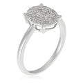"Utterly Sublime" Ring, Diamonds 0,20/95 - 375/1000 White Gold