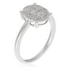 "Utterly Sublime" Ring, Diamonds 0,20/95 - 375/1000 White Gold