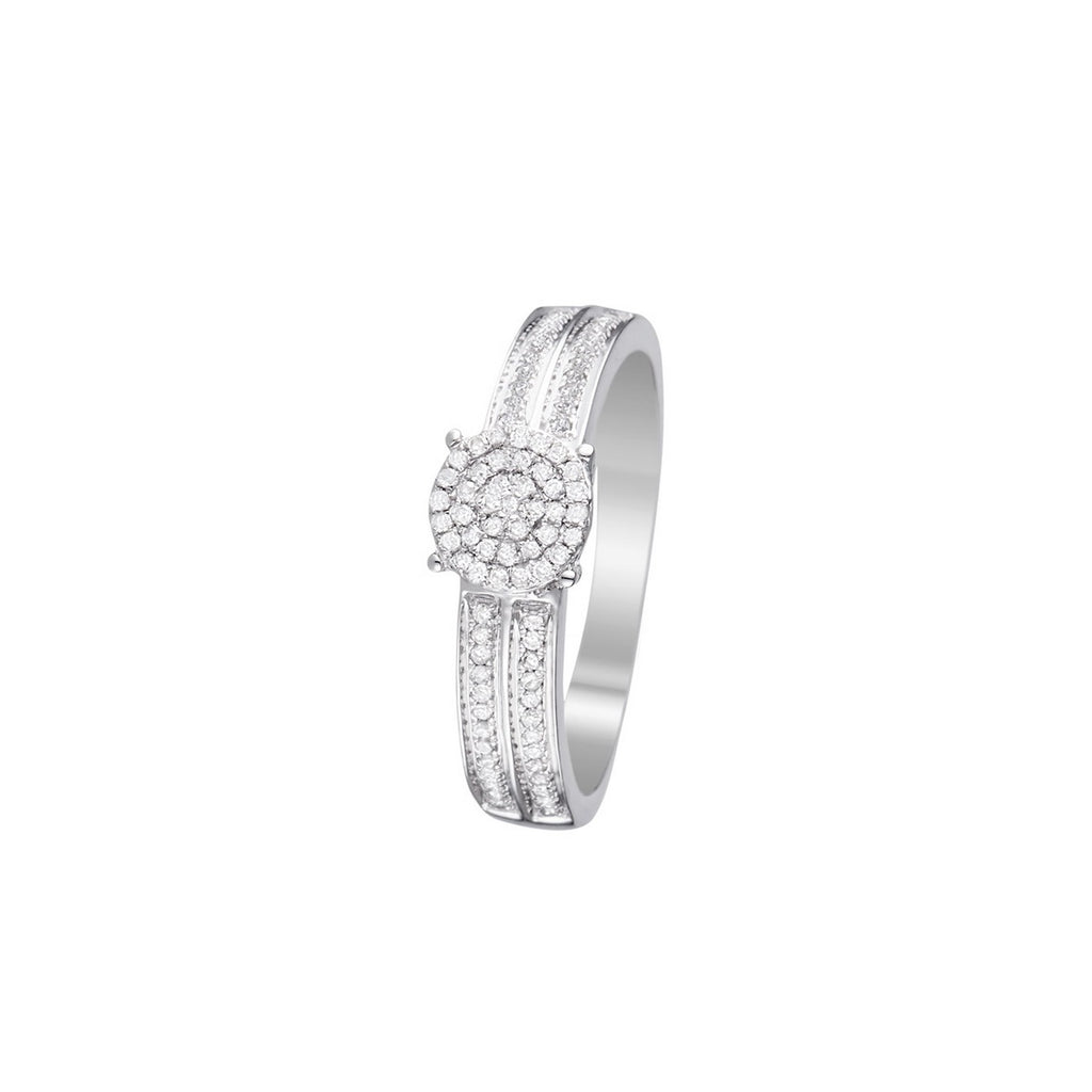 Ring “Toi Que J’Aime” Diamonds 0.20/92 – 375/1000 White Gold