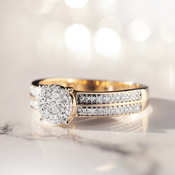 "You Whom I Love" Diamond Ring 0.20/92