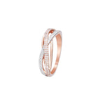 Bague "Ma Force" Diamants 0,31/150 - Or Rose 375/1000