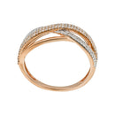 “Ma Force” Diamond Ring 0.31/150 – 375/1000 Rose Gold