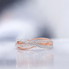 Bague "Ma Force" Diamants 0,31/150 - Or Rose 375/1000