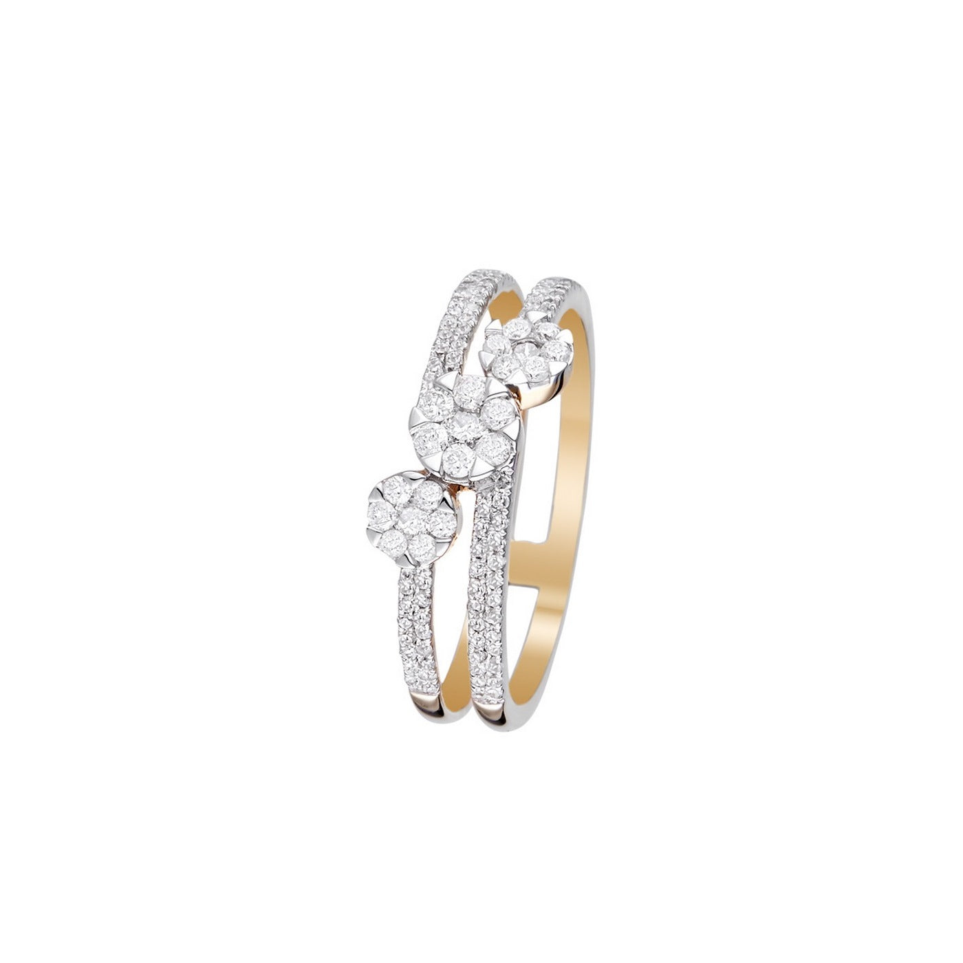 Anillo “3 Dulces Palabras” D0.45/101 – Oro Amarillo 375/1000