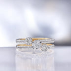 Anillo “3 Dulces Palabras” D0.45/101 – Oro Amarillo 375/1000