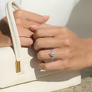 Bague "Amour Au Premier Regard" Diamants 0,38/80 - Or Blanc 375/1000