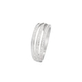 Bague "Il N'Y A Que Toi Qui Rime Avec Moi" D0,22/103 - Or Blanc 375/1000