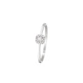 Anello "Sii mio" D0,04/13 - Oro bianco 375/1000