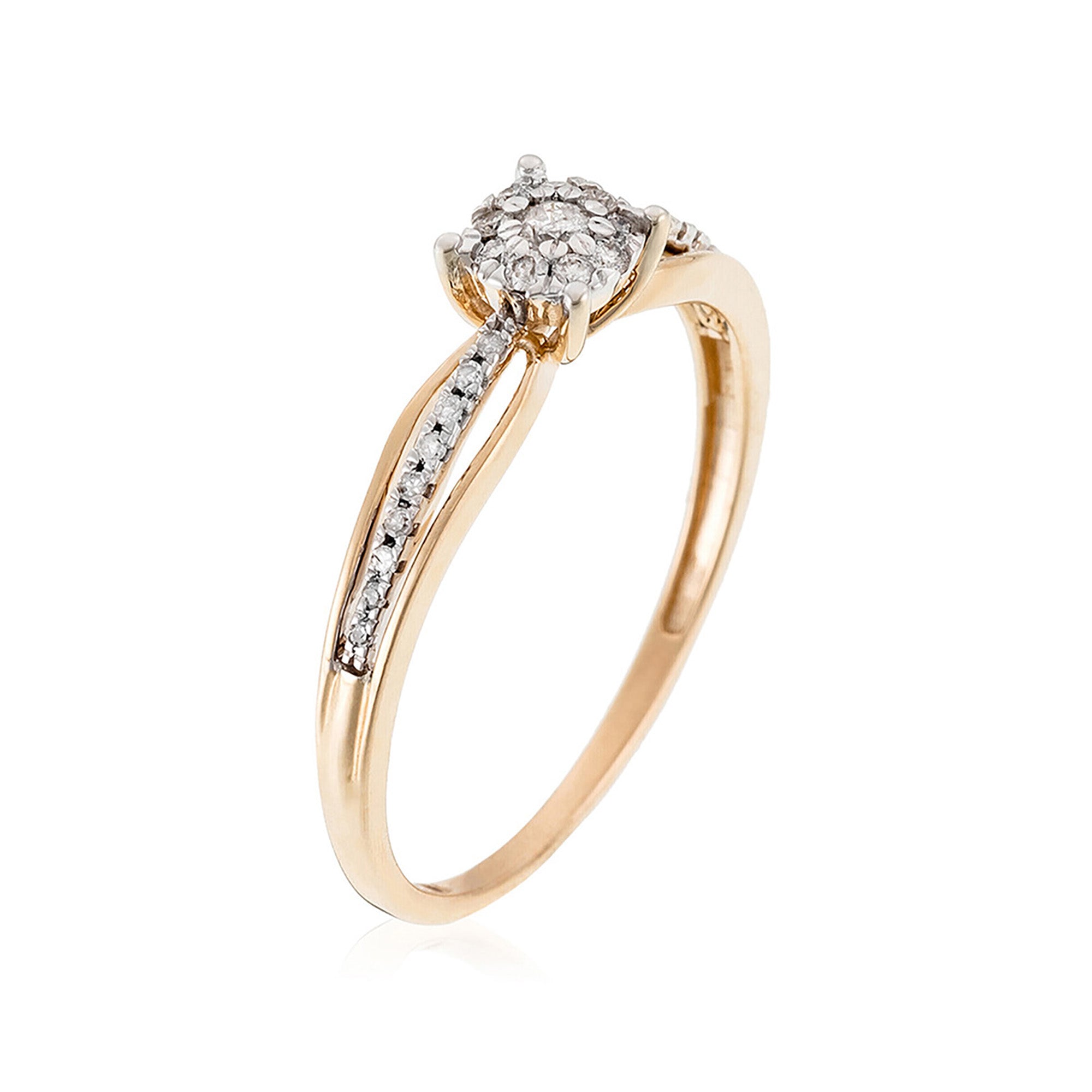 Anillo “La Promesa” Diamantes 0.16/28