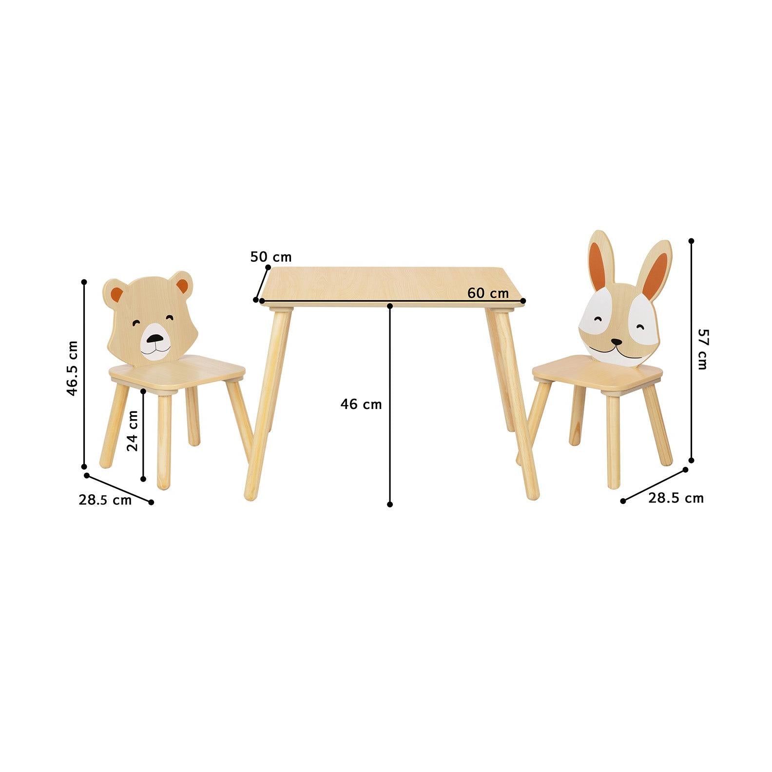 Duo Chaises & Table Compacte