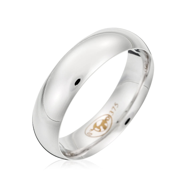 Bague "Le Mien" Or Blanc 375/1000