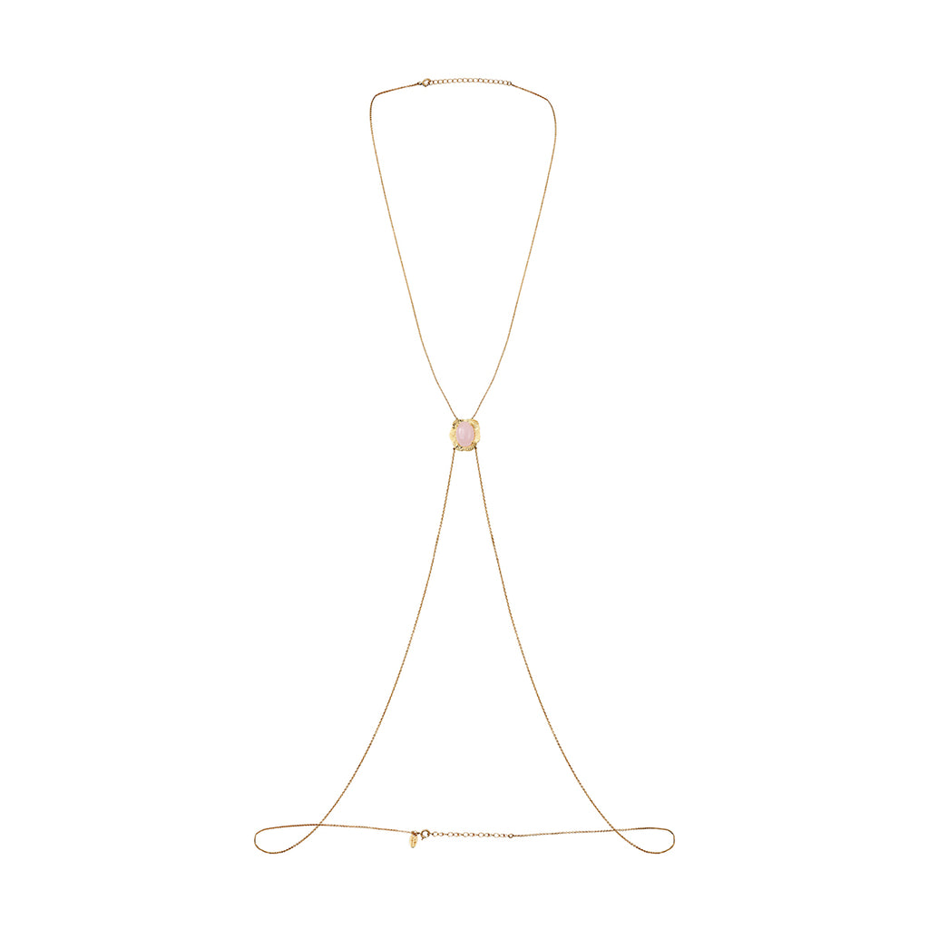 Bijou De Corps Swann Quartz Rose