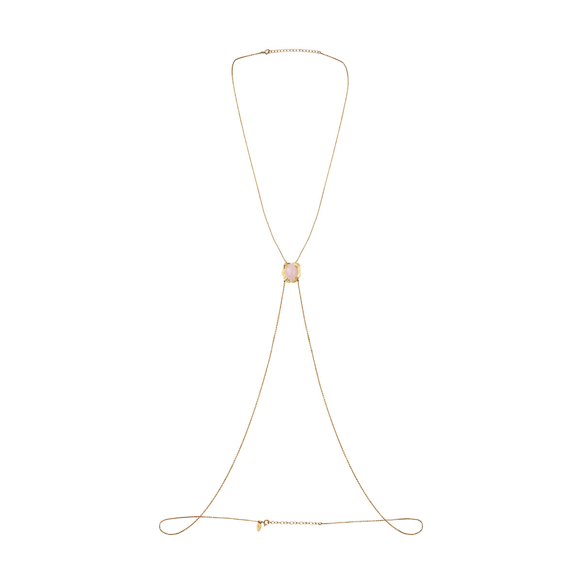 Bijou De Corps Swann Quartz Rose