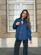 Surchemise en jean Livia
