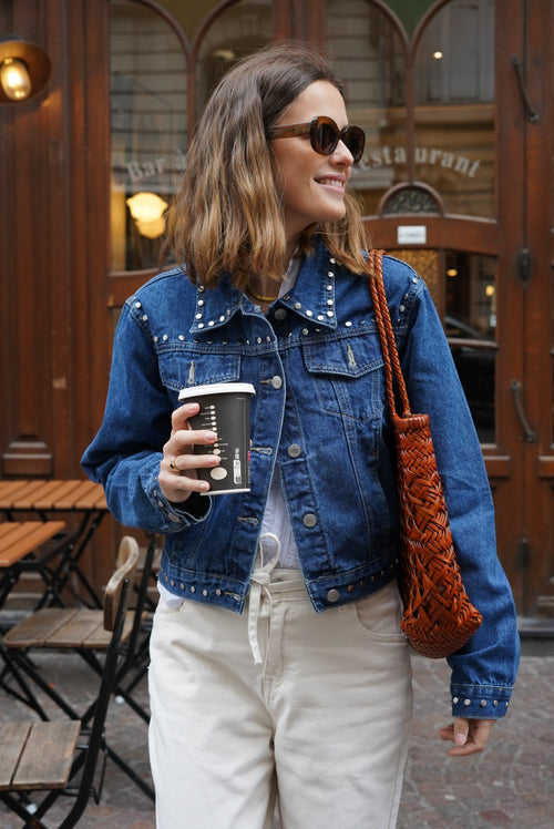 Veste Thelma Denim Bleu