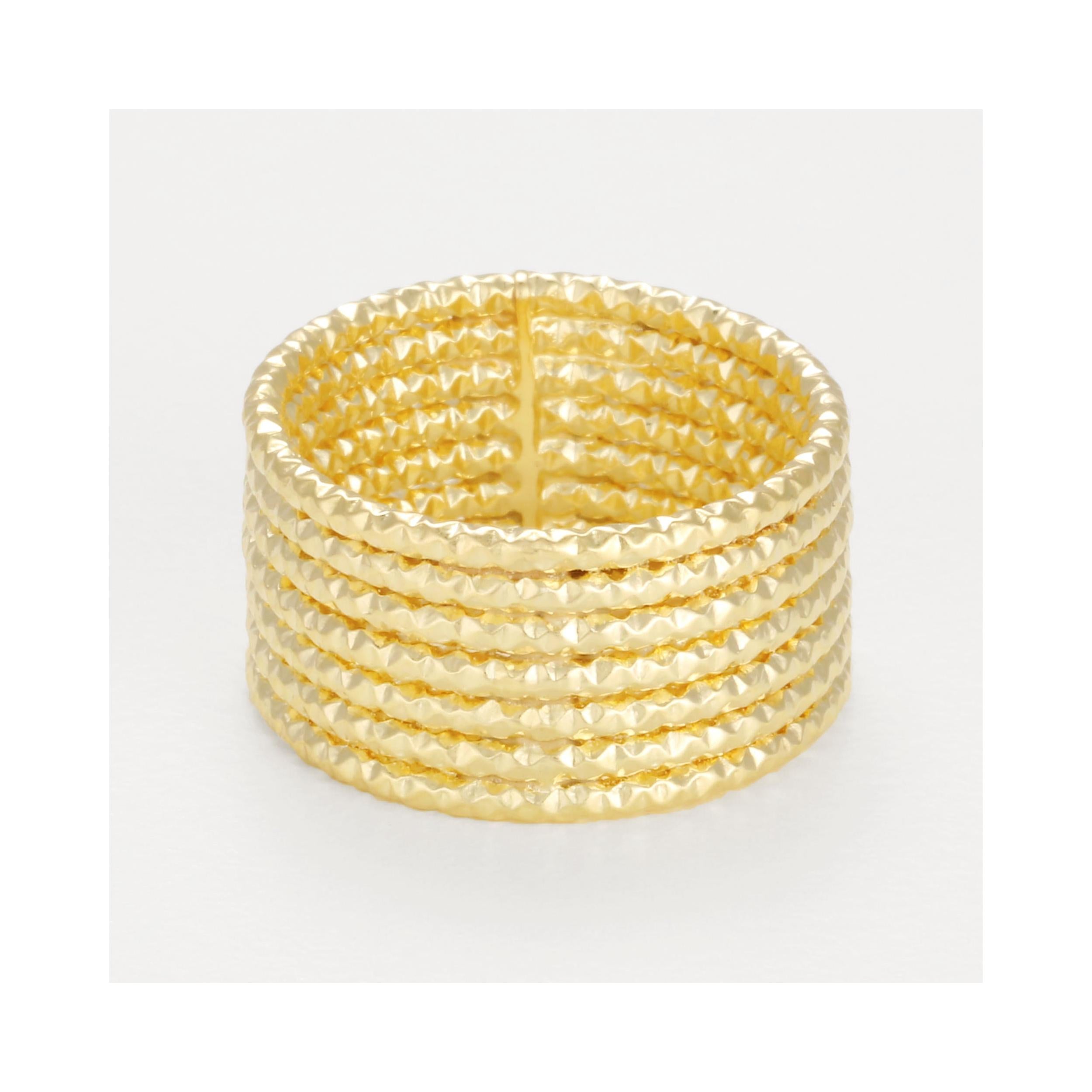 Bague "Medicis" Or Jaune 375/1000