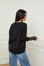 Pullover Evidence Schwarz