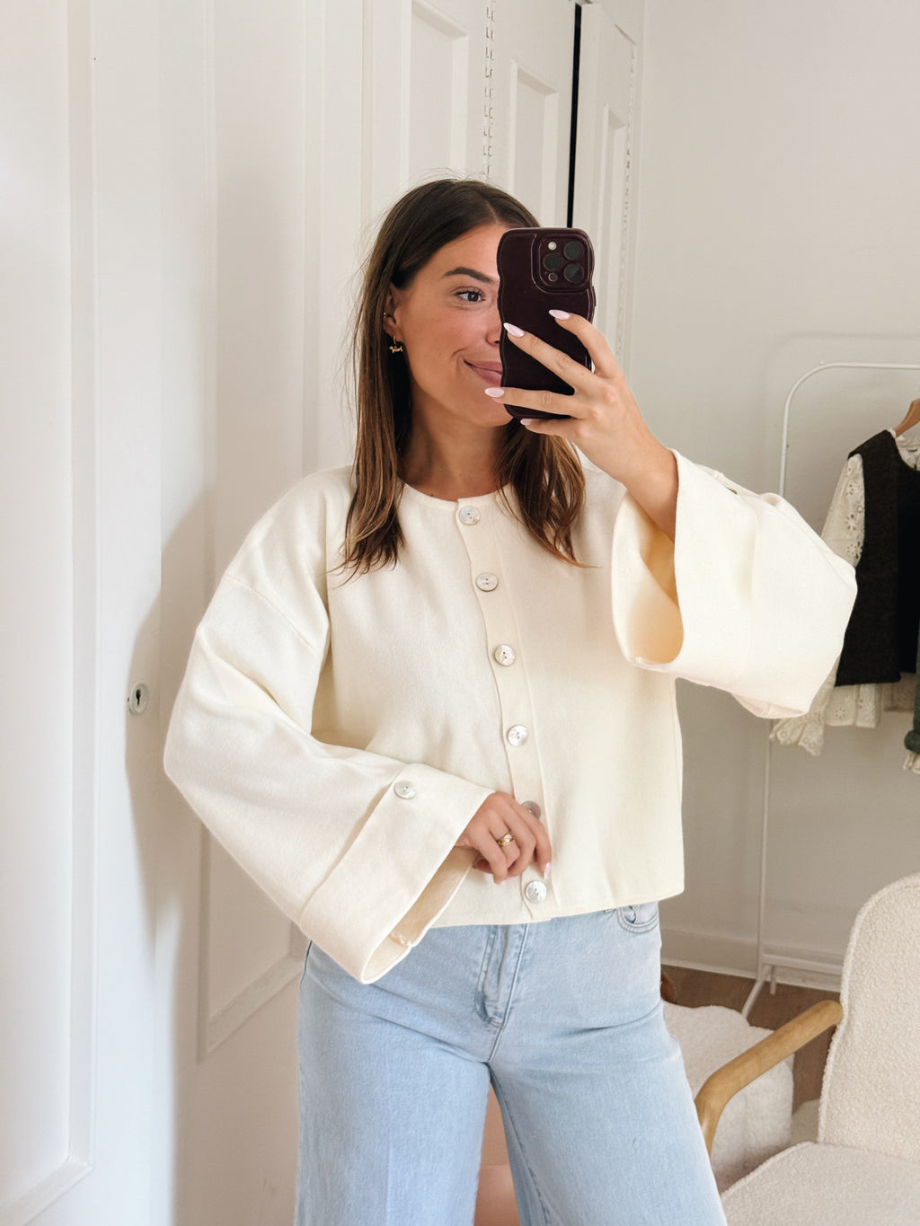 Judith Cardigan Off-White