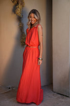 Ensemble Jupe/Top Elize - Corail