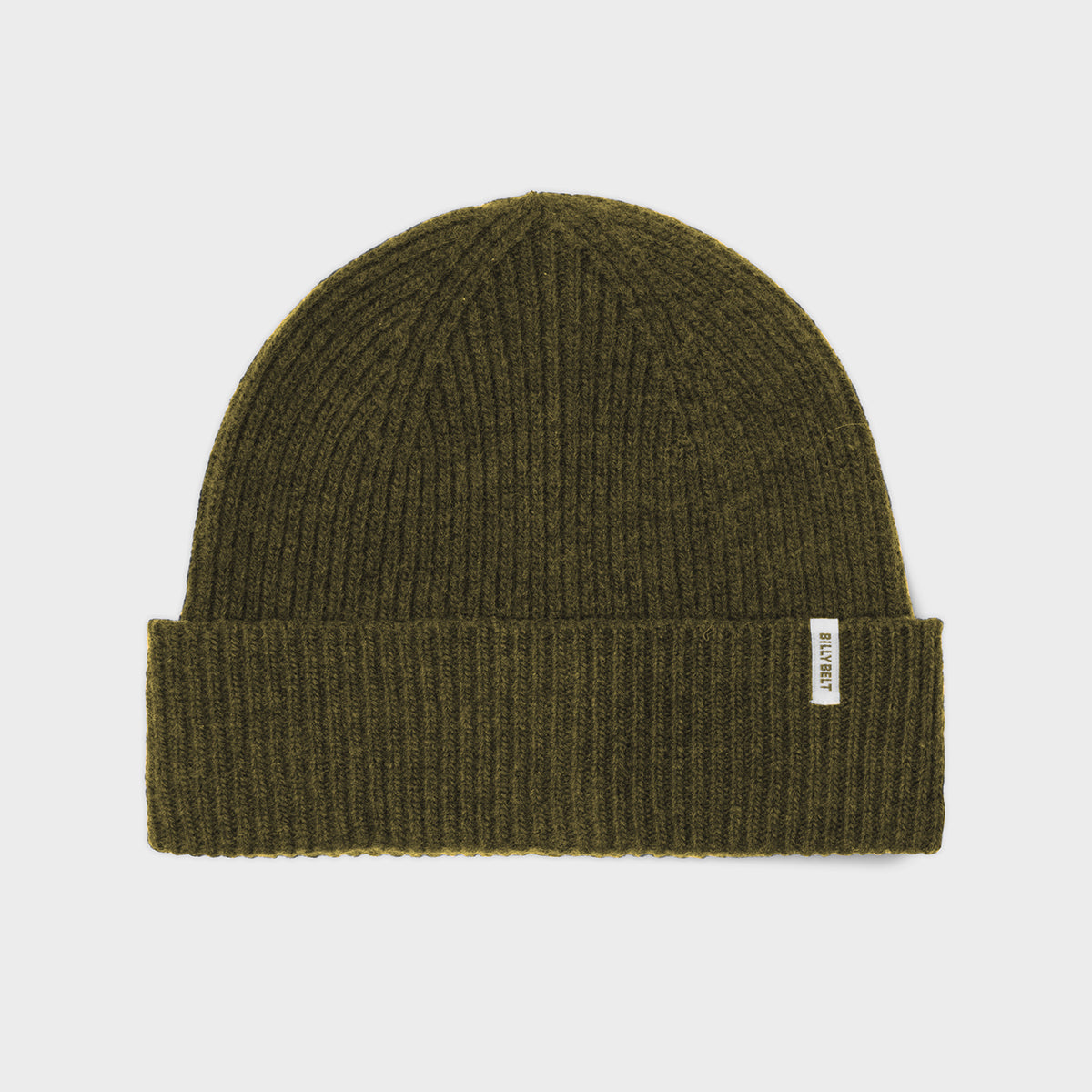 Bonnet En 100% Laine D'Agneau - Kaki