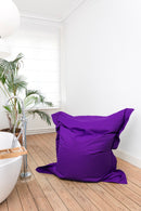 Beanbag pouffe - 159x129cm - Purple
