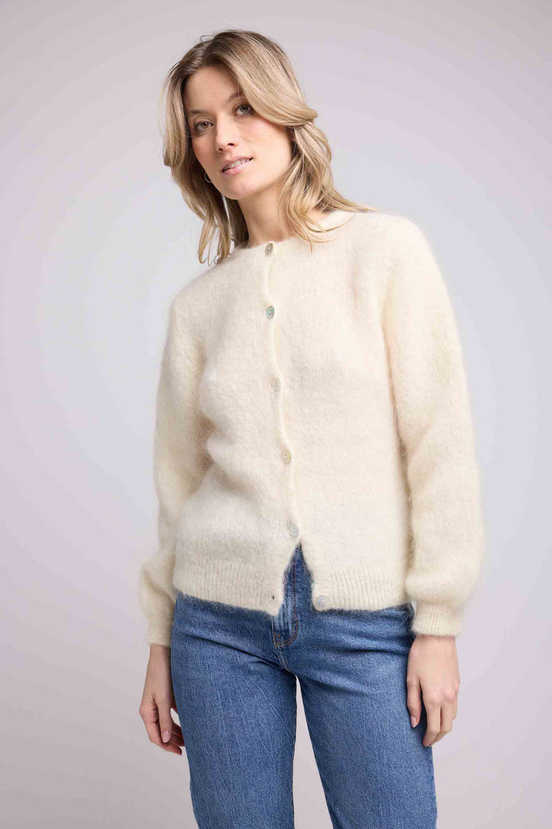 Cardigan - Ecru