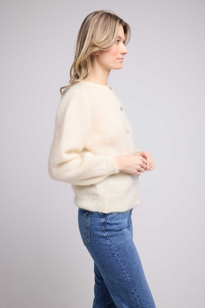 Cardigan - Ecru