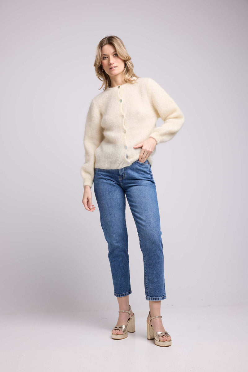 Cardigan - Ecru