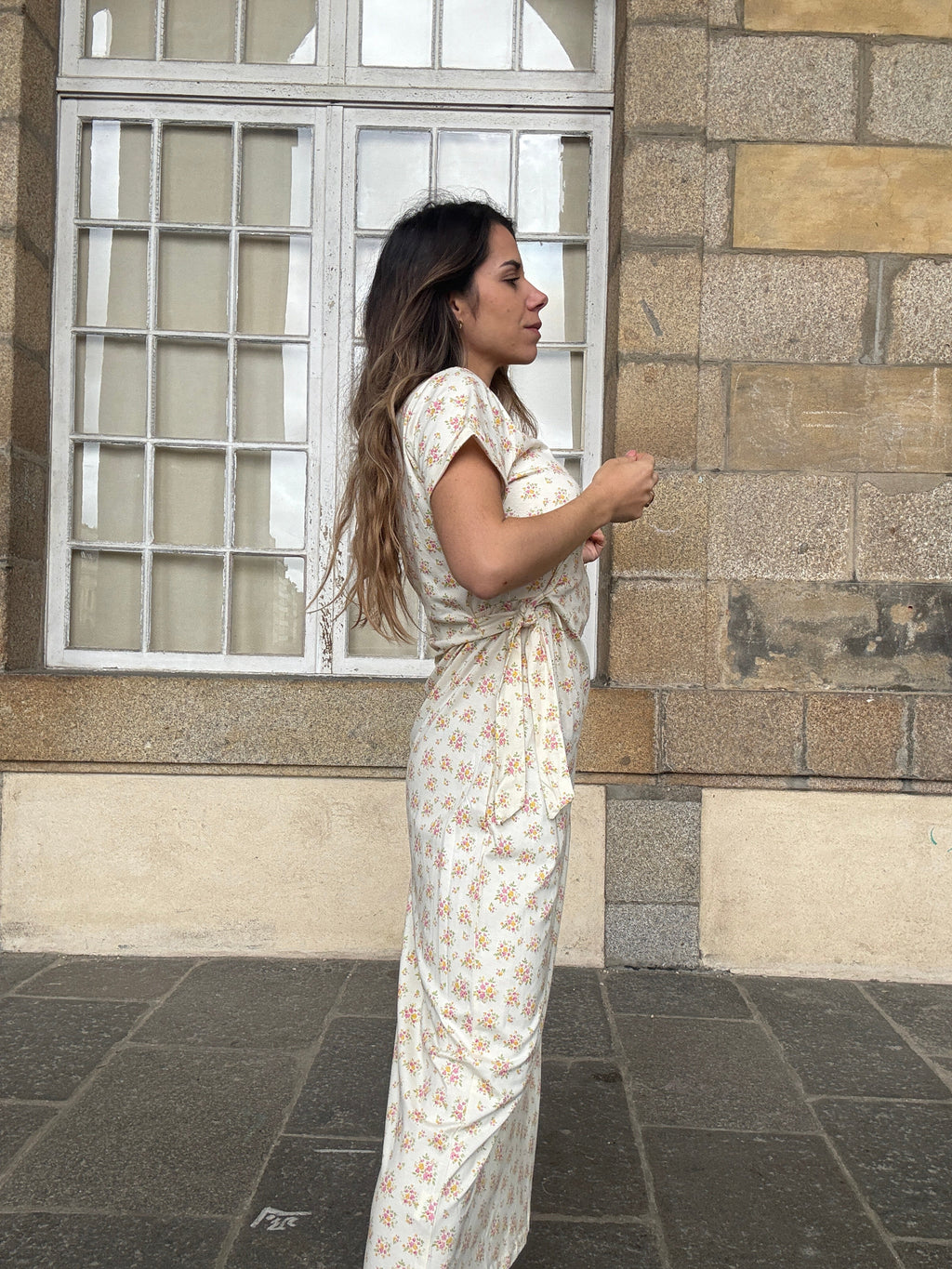 Vestido Largo Lazo Lucia