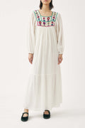 Robe Longue Belinda - Crème