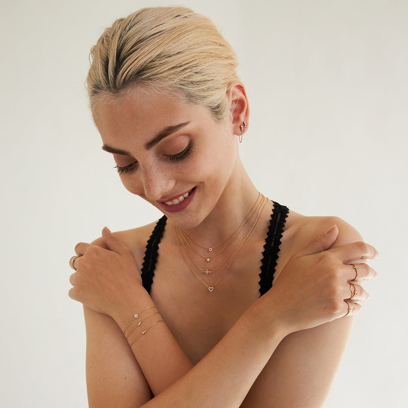 Bella Torn Gold Necklace