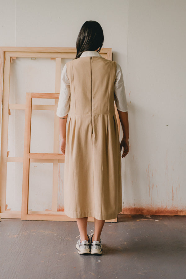 Vestido - Belma - Paja