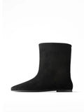 Belong To The Night Ankle Boots - Black