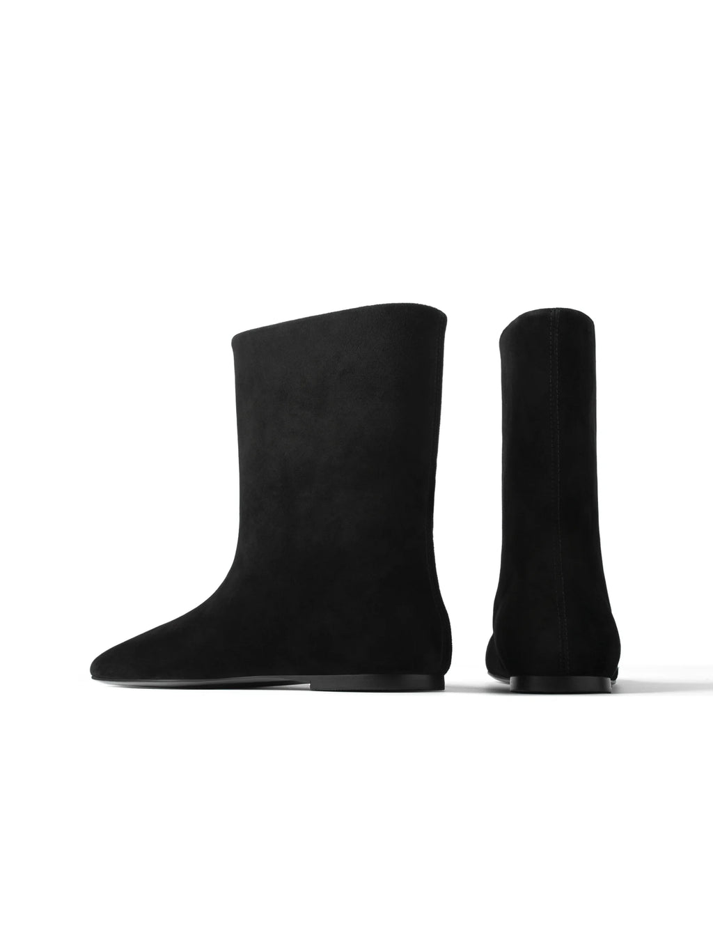 Belong To The Night Ankle Boots - Black