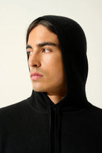 Pull Capuche 4 Fils - Bendt - Noir