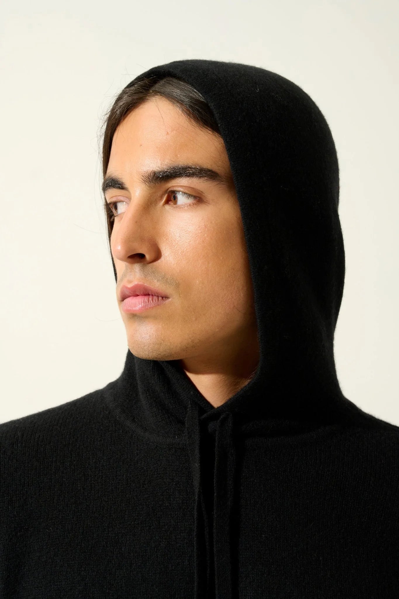 Pull Capuche 4 Fils - Bendt - Noir