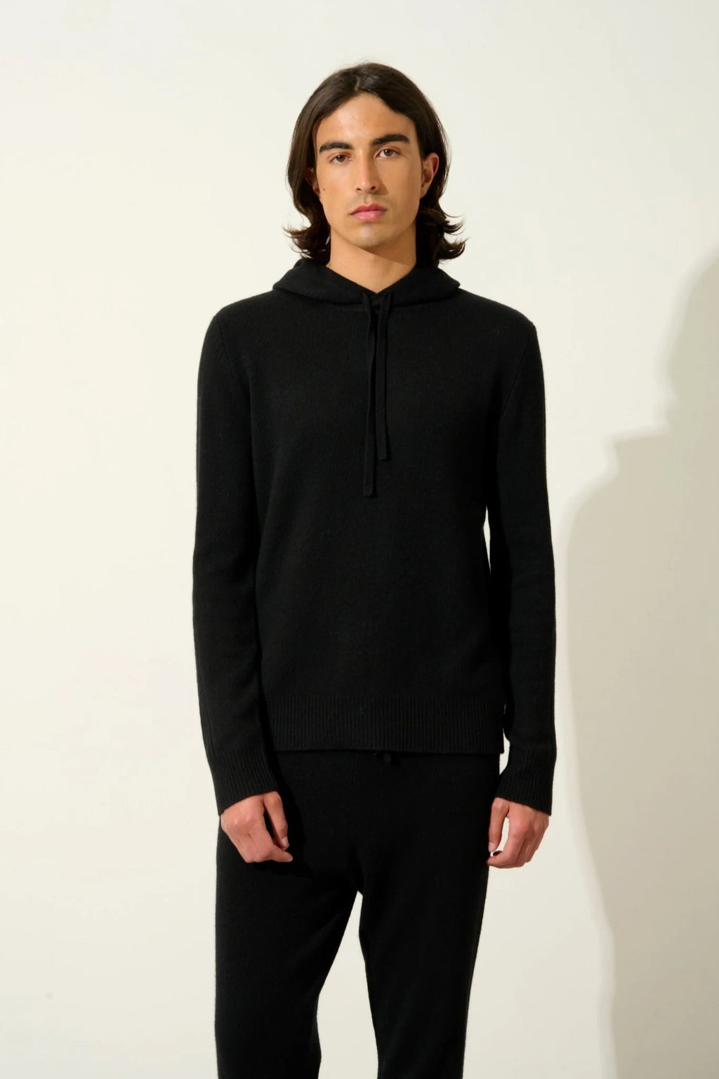Pull Capuche 4 Fils - Bendt - Noir