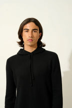 Pull Capuche 4 Fils - Bendt - Noir