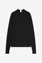Pull Col Montant - Benedicte - Noir
