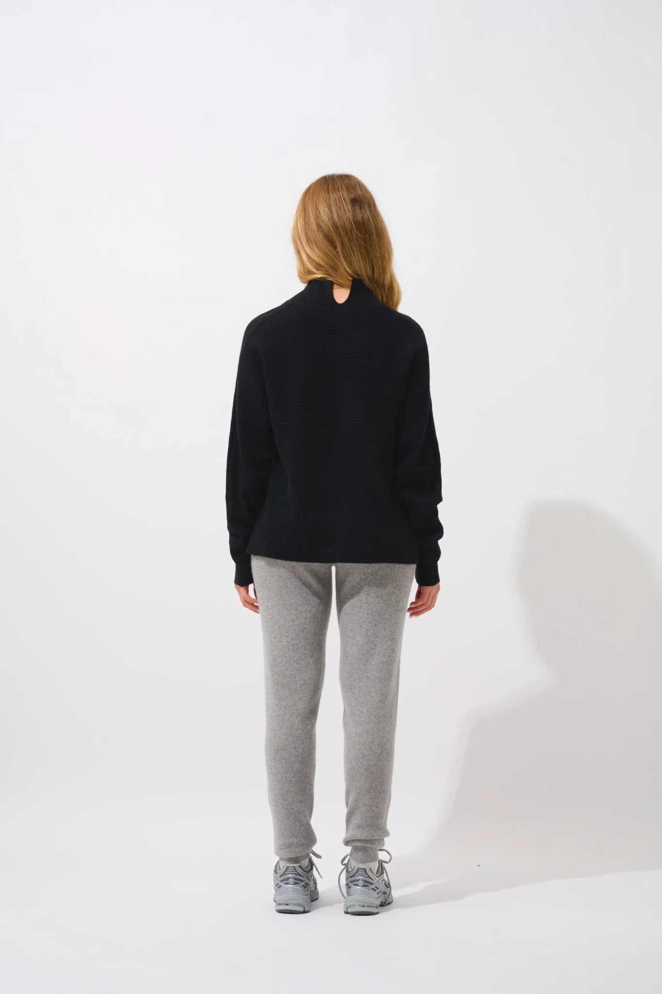 Pull Col Montant - Benedicte - Noir