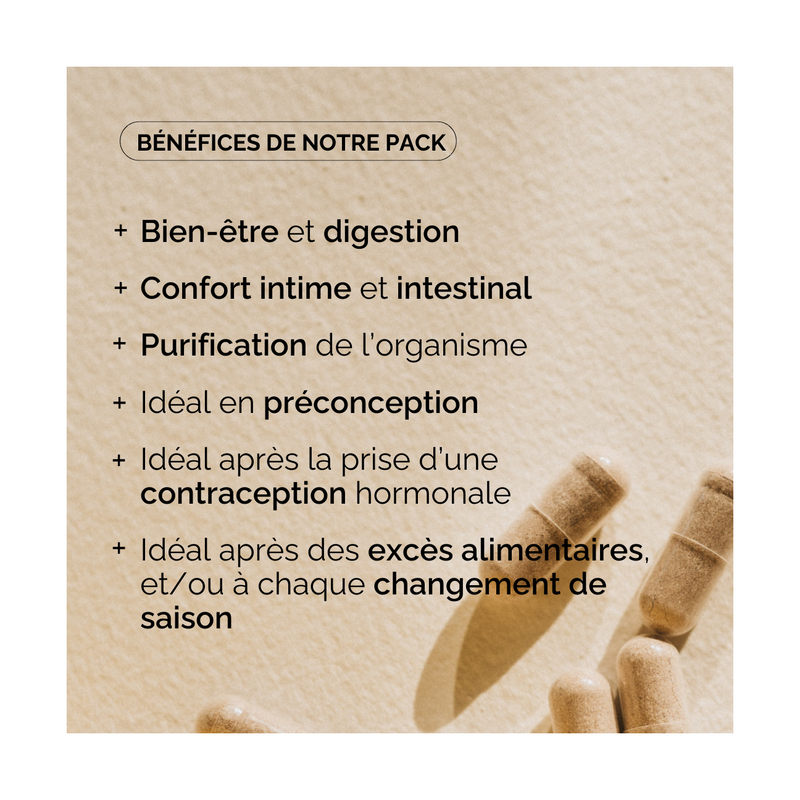 Pack Reset : Détox Et Confort Intestinal
