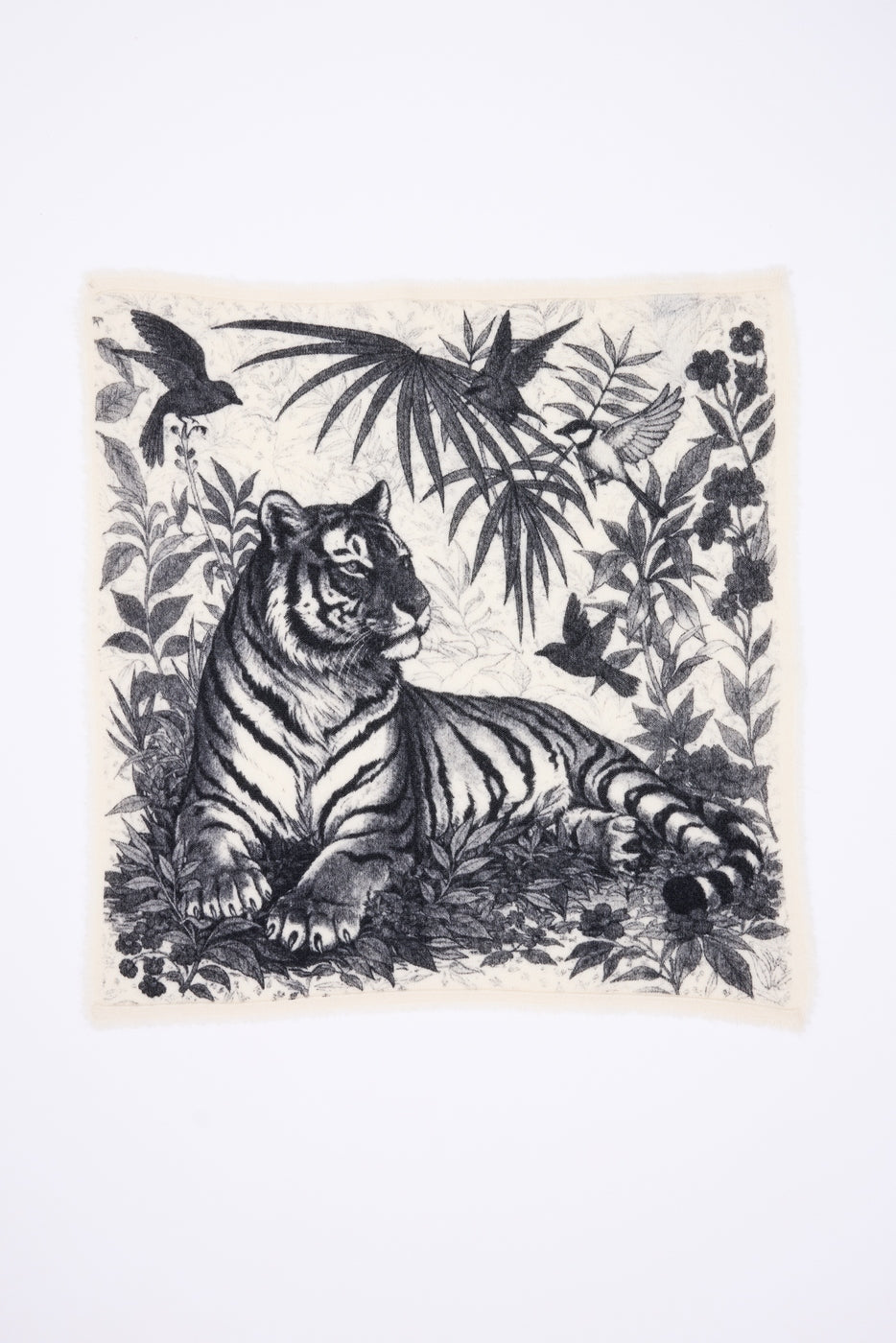 Bandana pequeño Bengala - Negro - Mujer