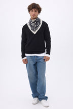 Bandana pequeño Bengala - Negro - Hombre