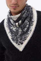 Bandana pequeño Bengala - Negro - Hombre