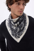 Bandana pequeño Bengala - Negro - Hombre